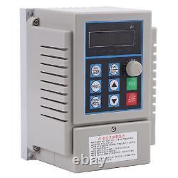 Variable Frequency Drive VFD Speed Controller For Single Phase 0.45kW AC Motor