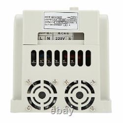 Variable Frequency Drive VFD Speed Controller For Single-phase 1.5kW AC Motor