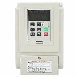 Variable Frequency Drive VFD Speed Controller For Single-phase 1.5kW AC Motor