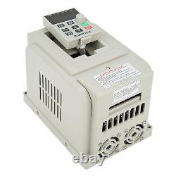 Variable Frequency Drive VFD Speed Controller For Single-phase 1.5kW AC Motor