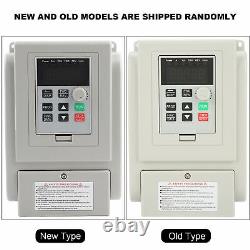 Variable Frequency Drive VFD Speed Controller For Single-phase 1.5kW AC Motor