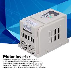 Variable Frequency Inverter Motor Speed Controller Output 3-Phase 220V 2.2KW AT