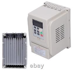 Variable Frequency Inverter Motor Speed Controller Output 3-Phase 220V 2.2KW AT