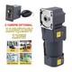 Variable Speed Controller 120w 90° Right Angle Electric Output Reduction Motor