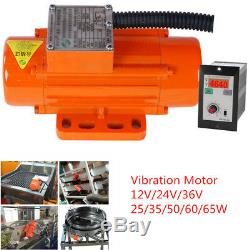 Variable Speed Controller DC Brushless Vibrat Motor 3000-7700RPM For Machinery