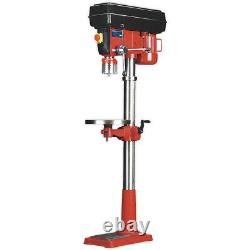 Variable Speed Floor Standing Pillar Drill 650W Motor 1630mm Height 230V