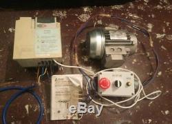 Variable Speed Inverter Drive Motor & Control For Lathe Mill Myford Boxford