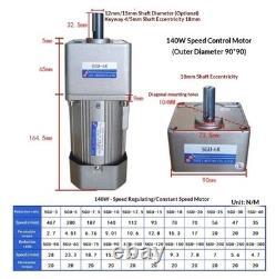 Variable Speed Motor 220V Three-Phase Adjustable Single-Phase Speed Control