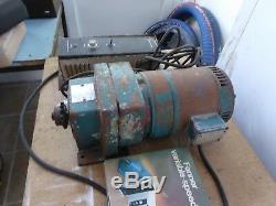 Variable speed Electric motors and gearboxs x 3