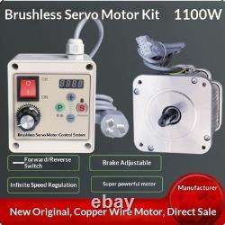 Variable-speed Motor, AC 220V, Gearmotor, Brushless Energy-efficient, High-power