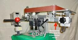 Vertical-Horizontal, Variable Speed, Compact Belt Sander 2 hp TEFC Motor