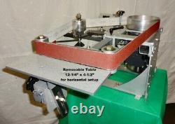 Vertical-Horizontal, Variable Speed, Compact Belt Sander 2 hp TEFC Motor