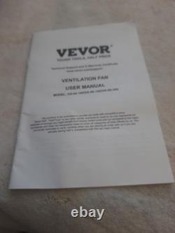 Vevor 4 in Inline Duct Fan 200 CFM AC Motor Variable Speed Control BT-FL16A