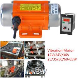 Vibrating Vibration Motor DC Brushless With Variable Speed Controller Display IP65