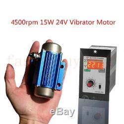 Vibration Motor Speed Control Variable Vibrating 24V 15W 4500RPM Massager Feeder