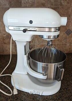 Vintage Kitchenaid Hobart 5qt Mixer + ACCESSORIES PAK in Original Box