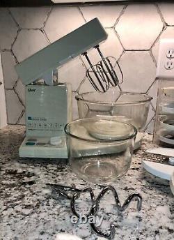 Vintage Oster Designer Kitchen Centermixer/blender/food Processor & Salad Maker