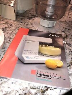 Vintage Oster Designer Kitchen Centermixer/blender/food Processor & Salad Maker