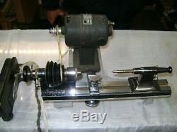 Vintage Watchmaker Mini Lathe Watch Craft Motor Marshall Peerless Variable Speed