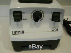 Vitamix 5200 White Blender High & Variable 10 Speed Motor Model VM0103