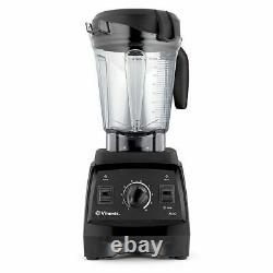 Vitamix 7500 Blender with Low Profile Jar, 2.2 HP Motor Black Variable Speed