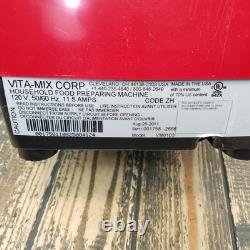 Vitamix VM103 Variable Speed Blender Food Prep RED Machine MOTOR ONLY