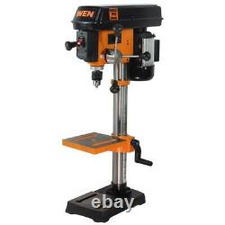 WEN Benchtop Drill Press 5 Amp Induction Motor Variable Speed Laser Portable