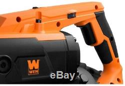 WEN Portable Band Saw 10-Amp Motor Corded Variable Speed Keyed Blade Handle