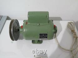 Watchmakers Lathe motor variable speed via foot pedal working lathe motor