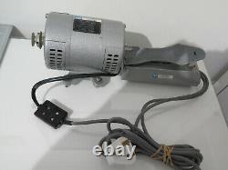 Watchmakers Lathe motor variable speed via foot switch- working lathe motor