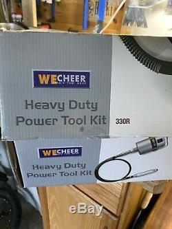 WeCheer Heavy Duty 1/4hp Motor Flex Shaft Tool with Reversible Motor Nice