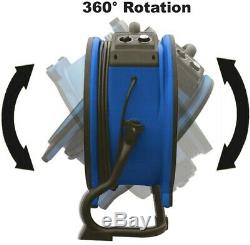 XPOWER 3600 CFM High Temperature 18 in. Variable Speed Sealed Motor Axial Fan
