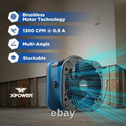 XPOWER P-56A Commercial Air Mover Brushless Motor & Variable Speed Floor Dryer