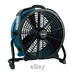 XPOWER Variable Speed Sealed Motor Industrial Axial Air Mover Blower Fan with