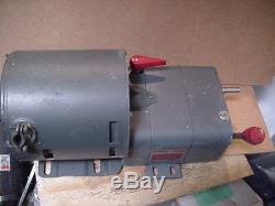 Zero-Max JK3 0-400rpm drive power block variable speed with 115vac GE motor