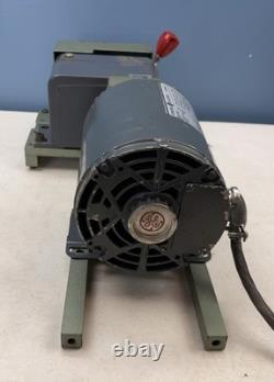 Zero-Max Y2-CW-60-0-400 Variable Speed Drive with GE 1/2 HP 1725 RPM 3 PH Motor